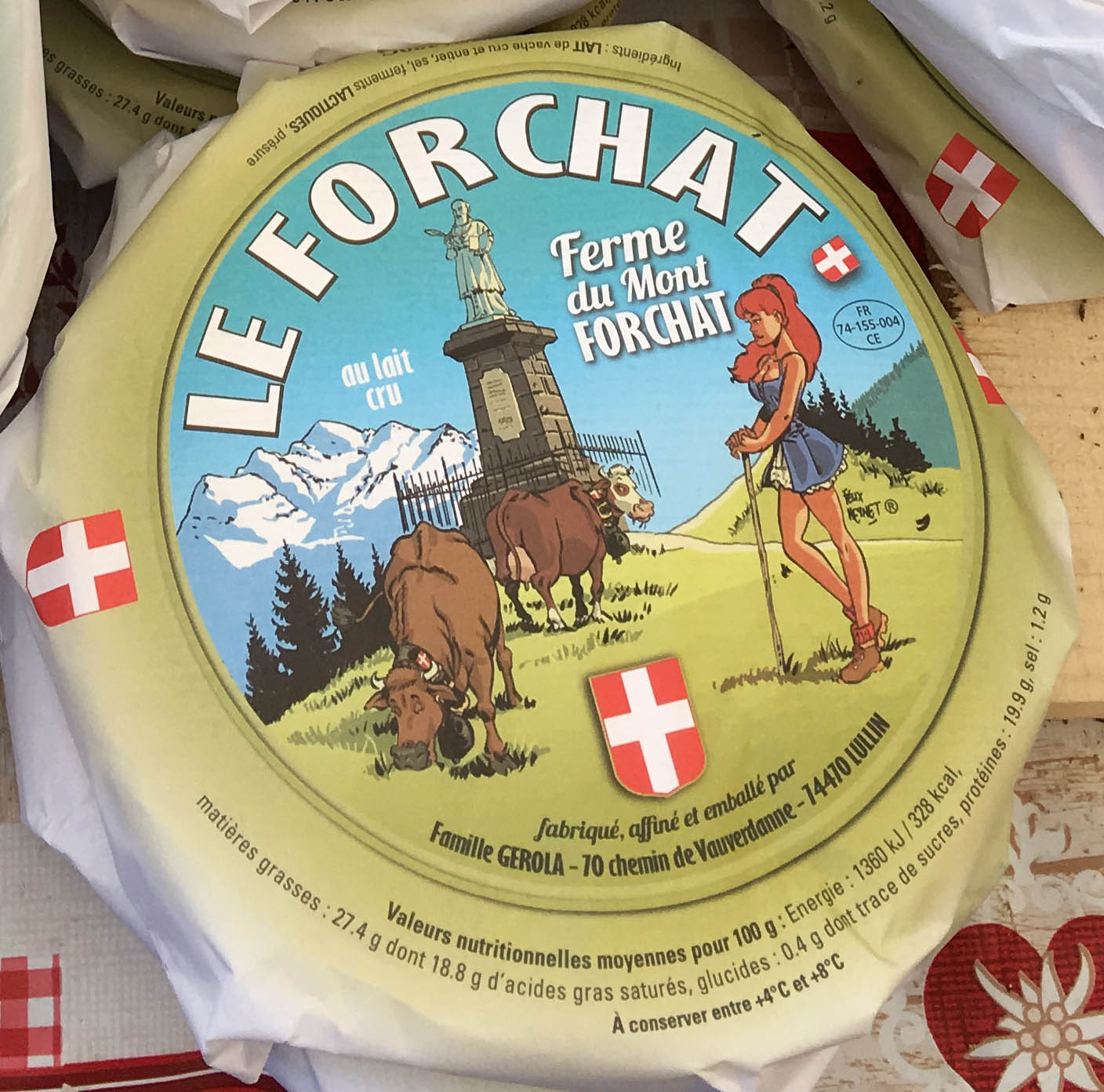 Fromage Sec Ferme du Mont Forchat